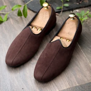 Amber Suede Chocolate Moojari