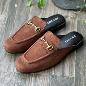 Brown Suede Half Tassel